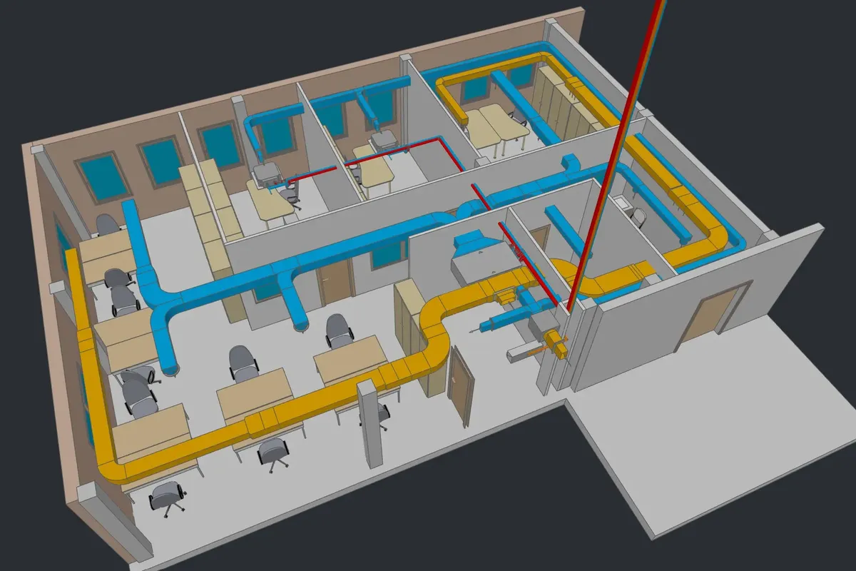 Diseño 3D Climatización